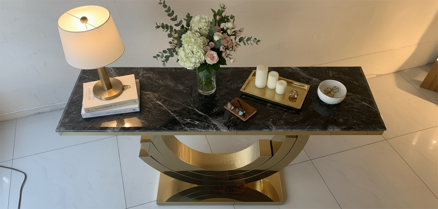 Ceasor Console Top View Lifestyle