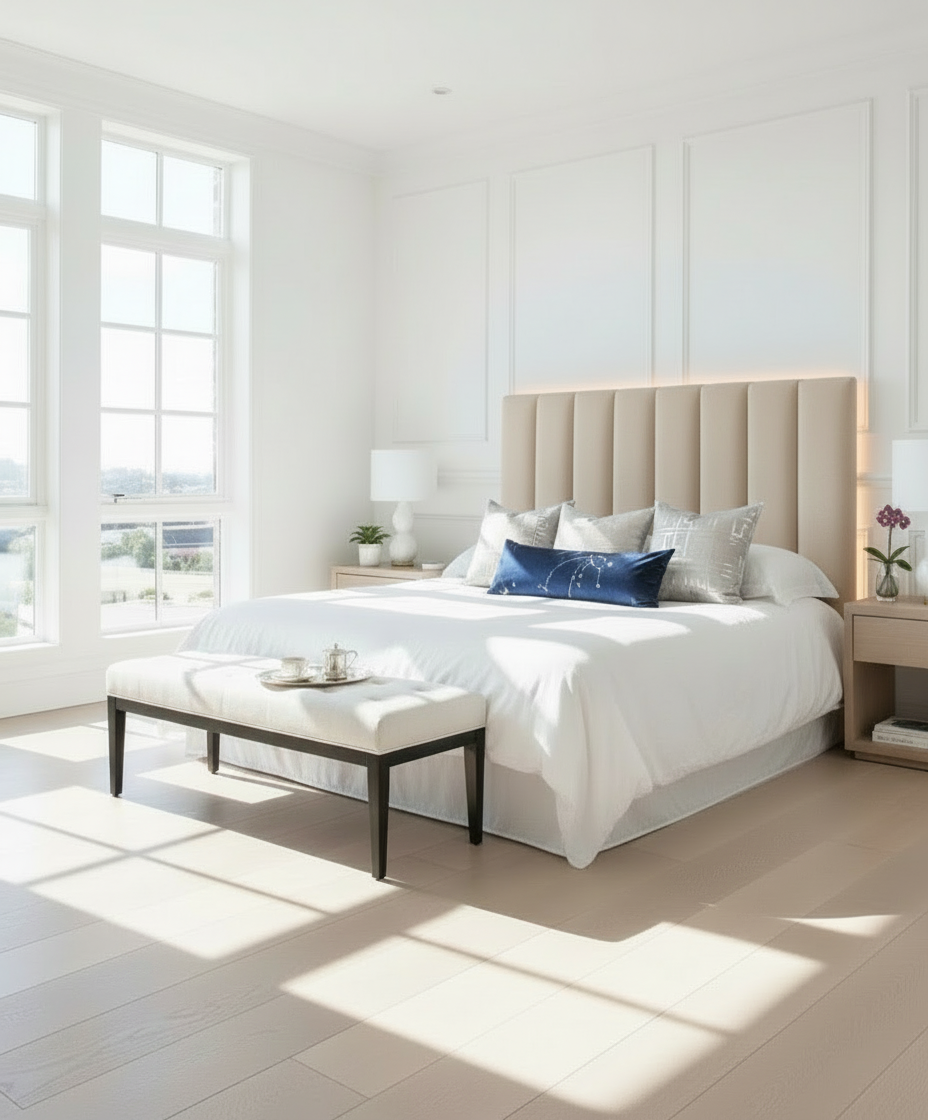 Cream Beige Headboard