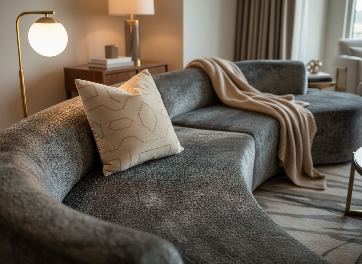 Luxury Living Room Lifestyle Image - Close-Up Detail