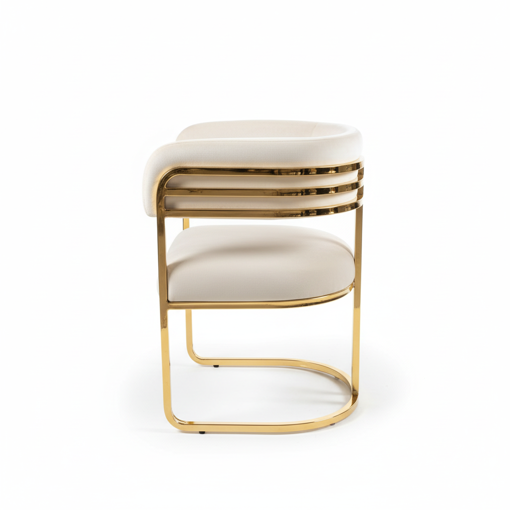 Side angle chair image