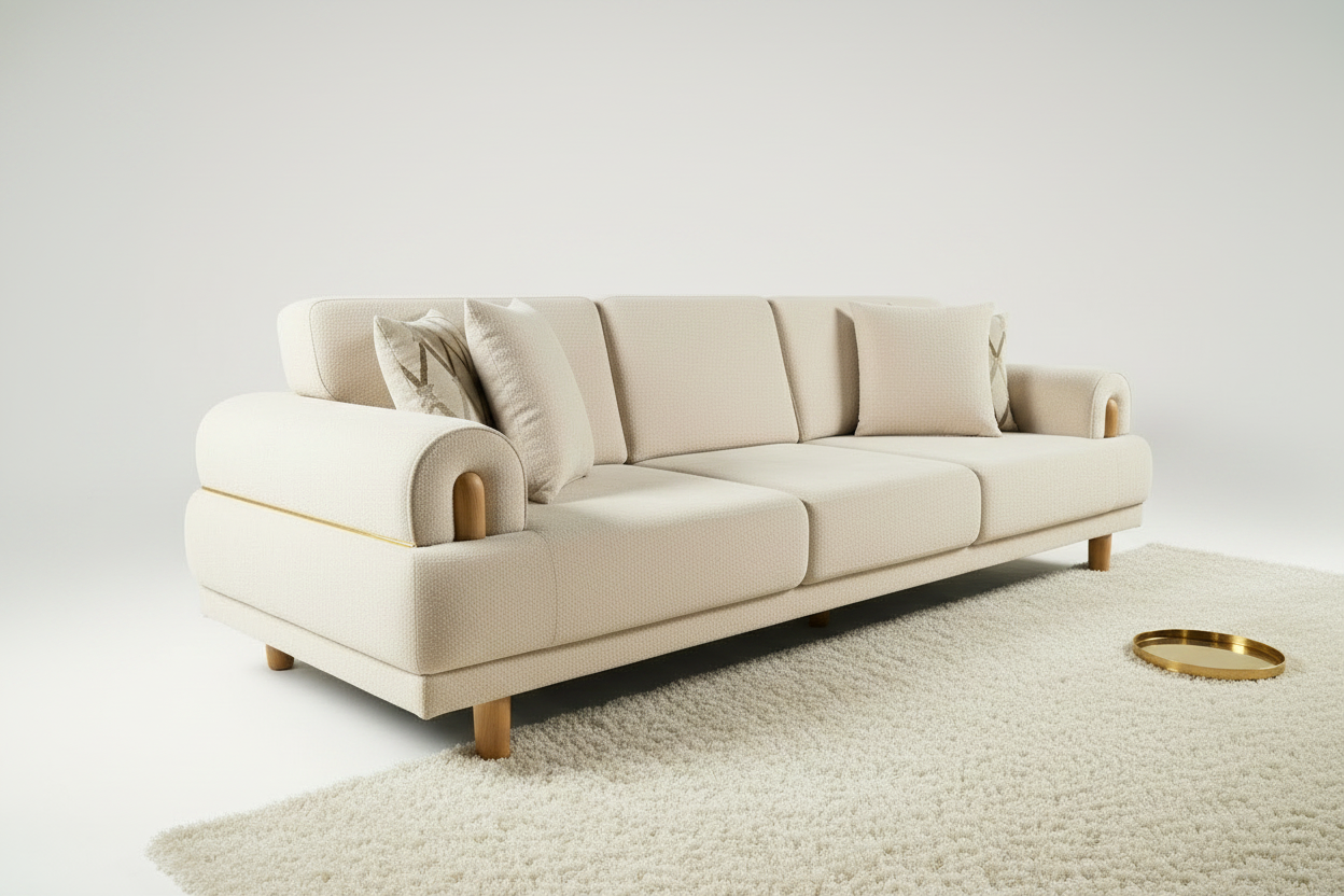 3-Seater Angled Studio Shot