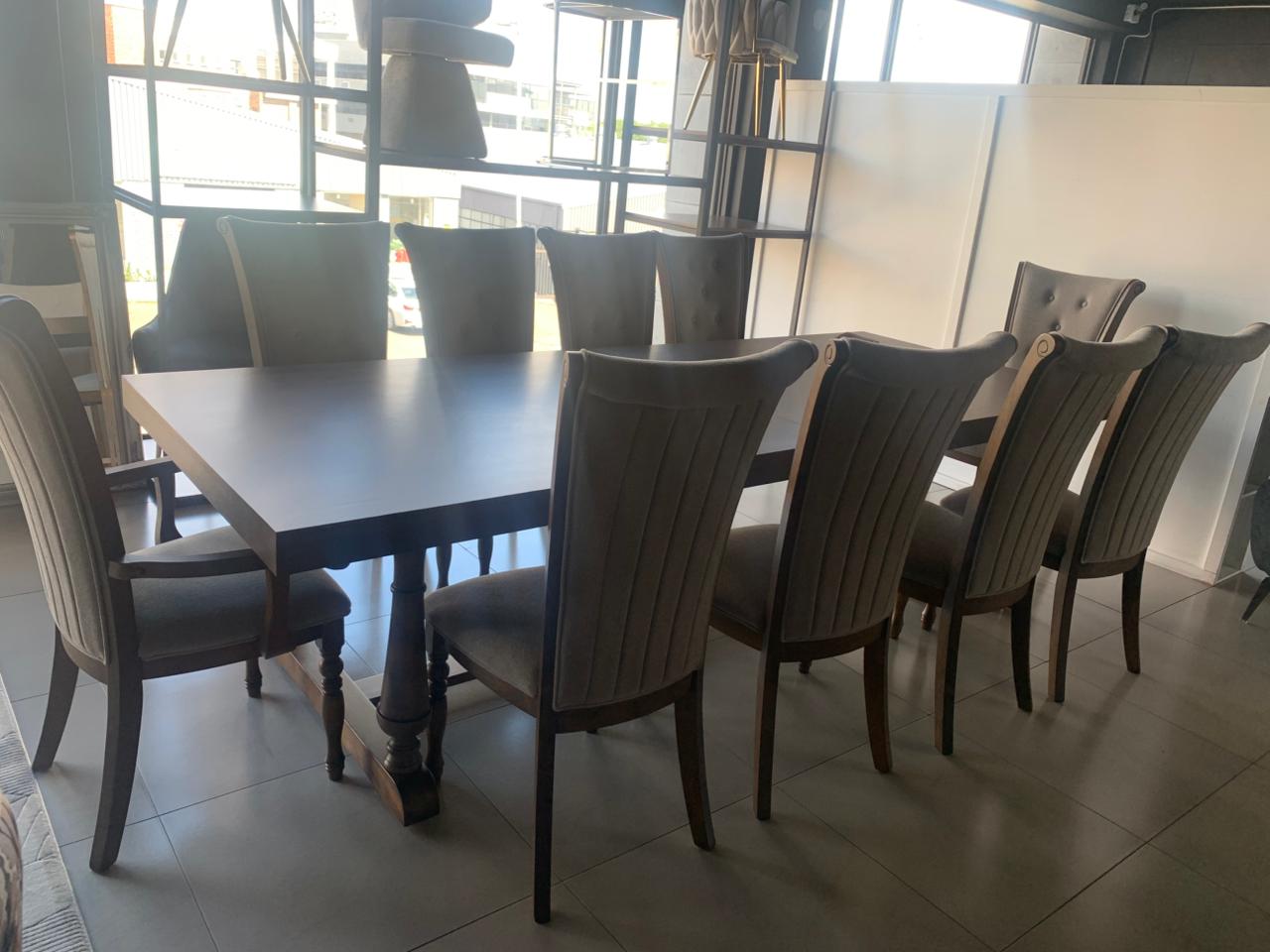 KENSINGTON 11PCE DINING SET