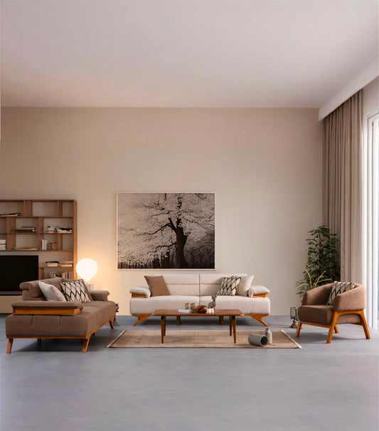 HILTON 3PCE SOFA SET