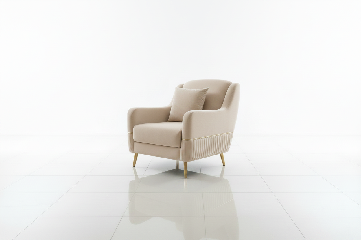 Accent Chair – Cream