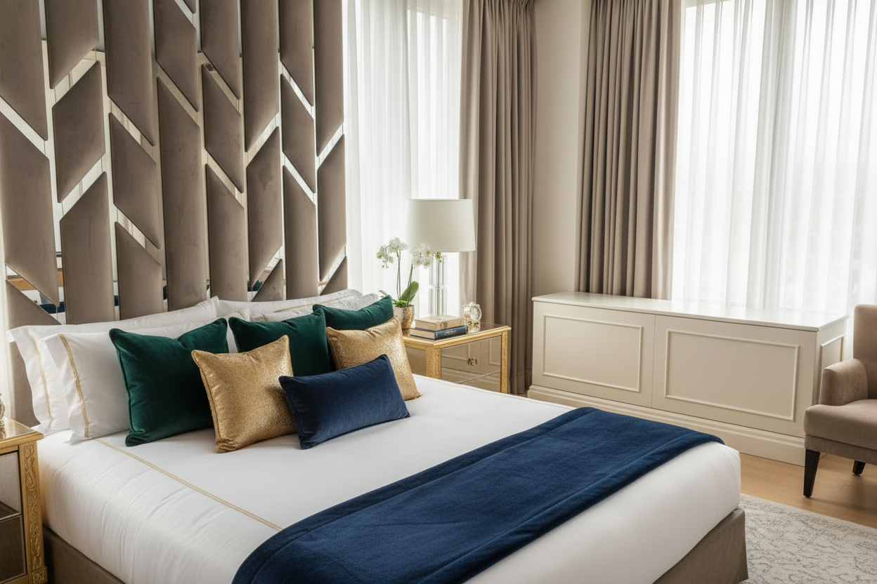 Angelo Headboard - Right Side View