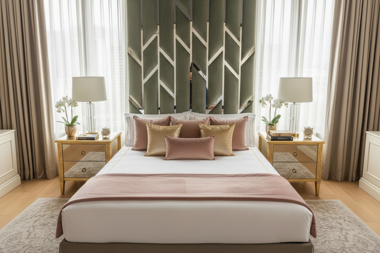Angelo Headboard - Sage Green