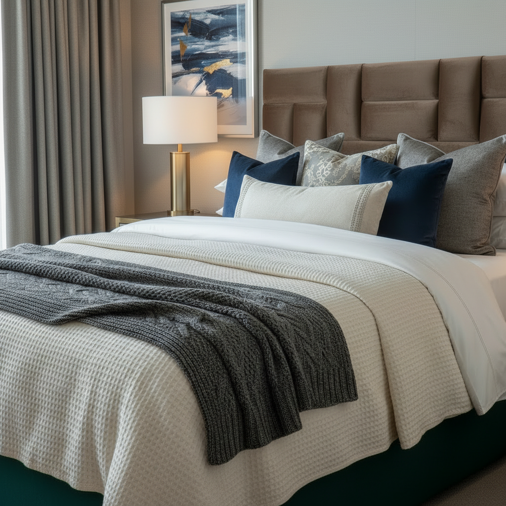 Arcadia Headboard - Taupe Brown