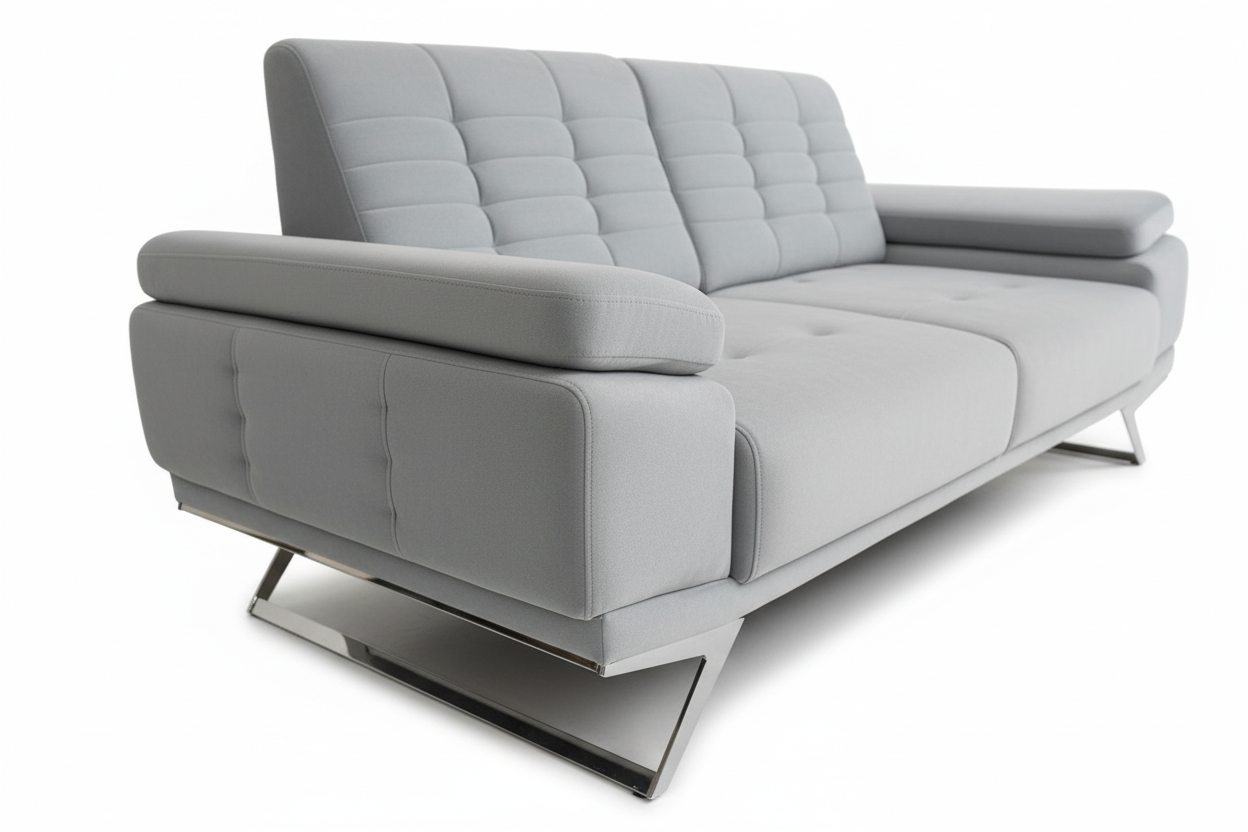 Armrest side angle detail