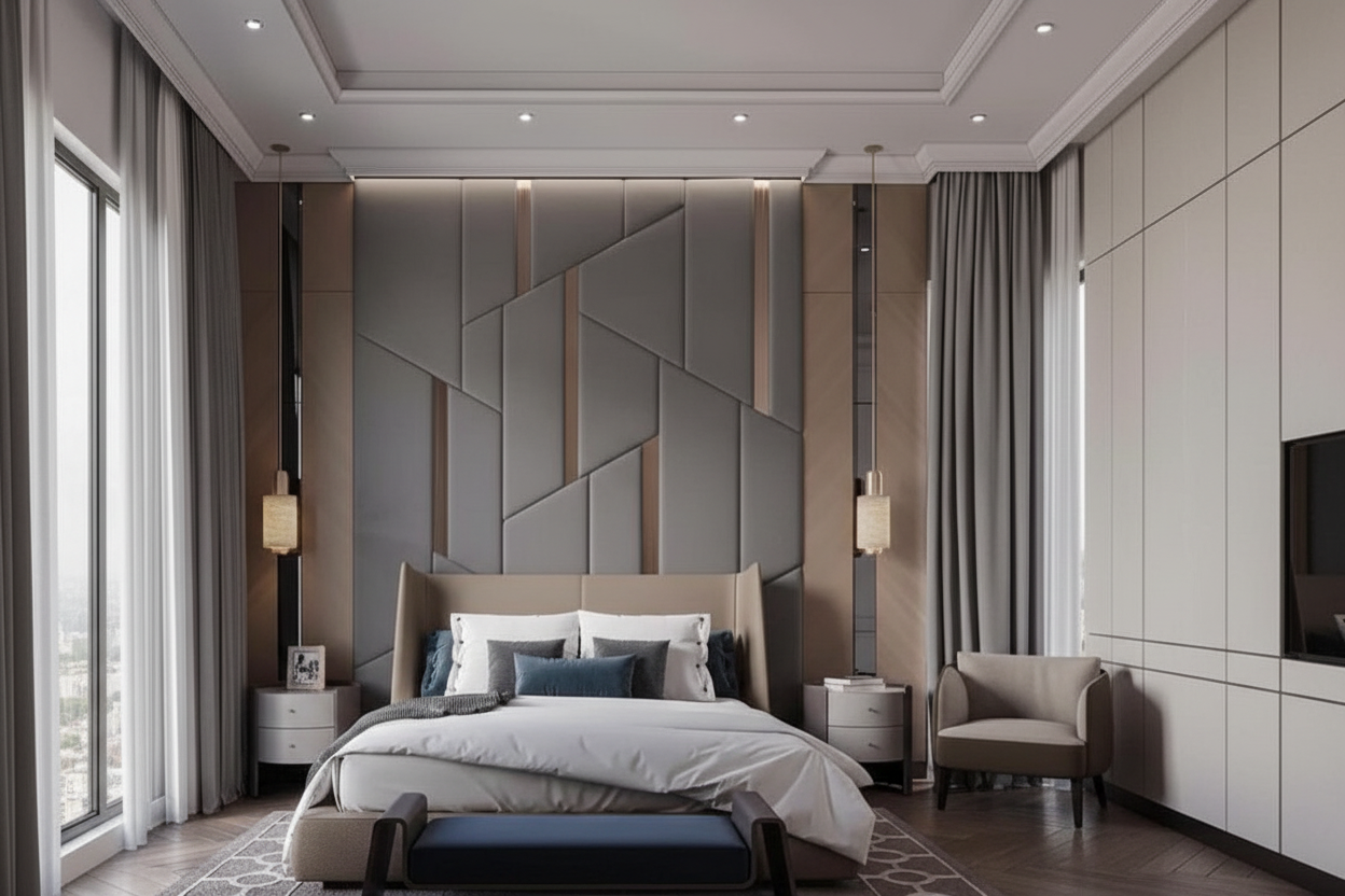 Athena Headboard - Gray