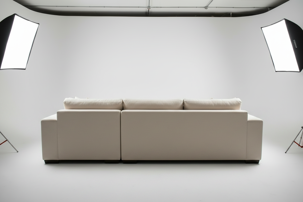 Back View – Sectional Sofa