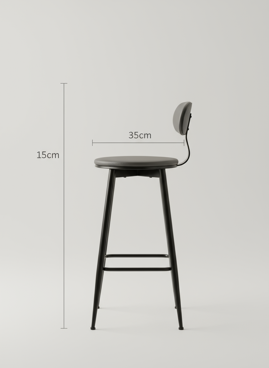 Barstool 3 Side Angle