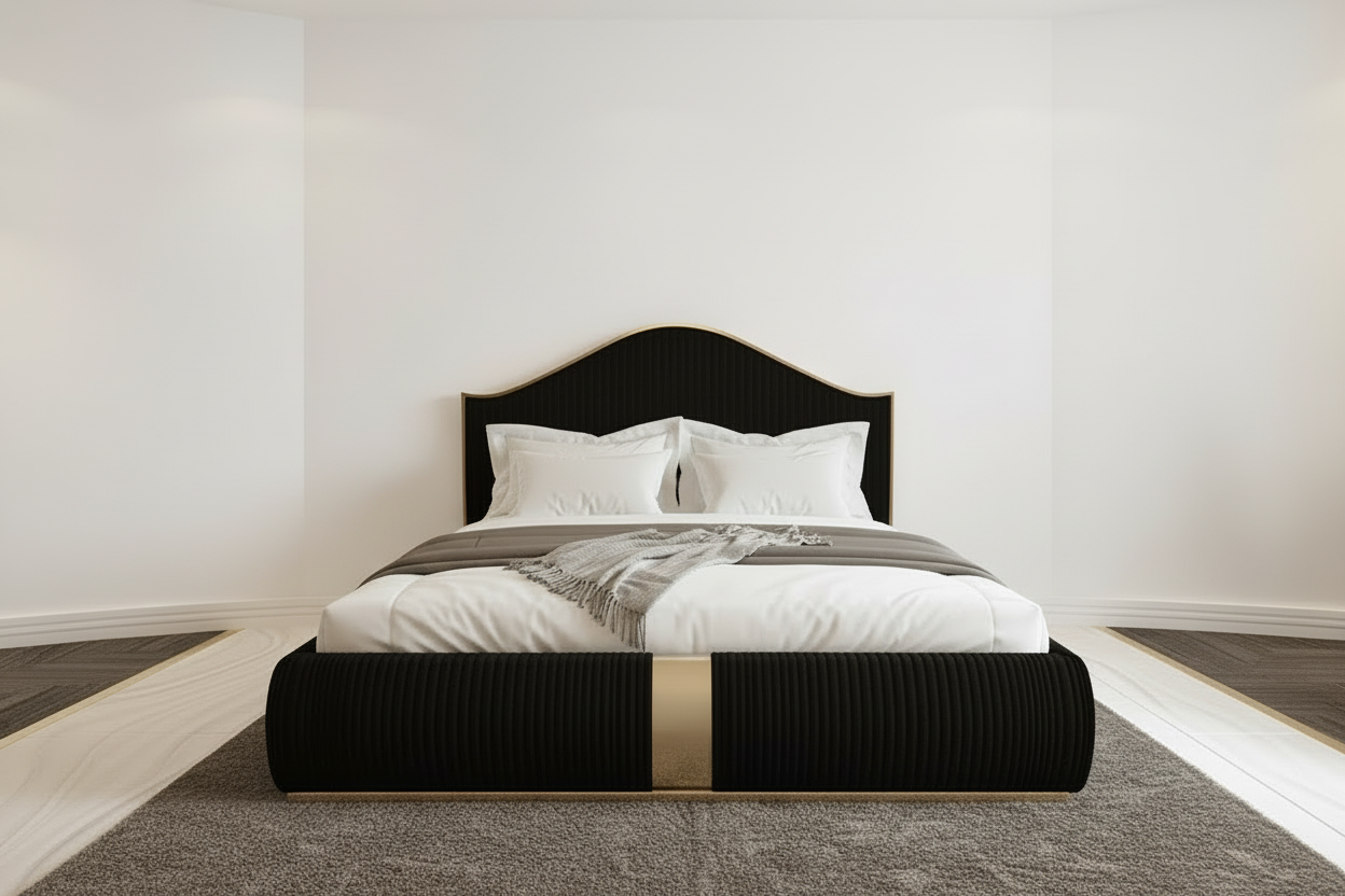 Black Antalya Bed