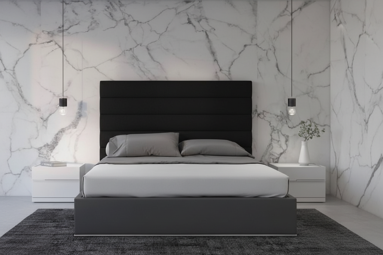 Black Horizona Headboard