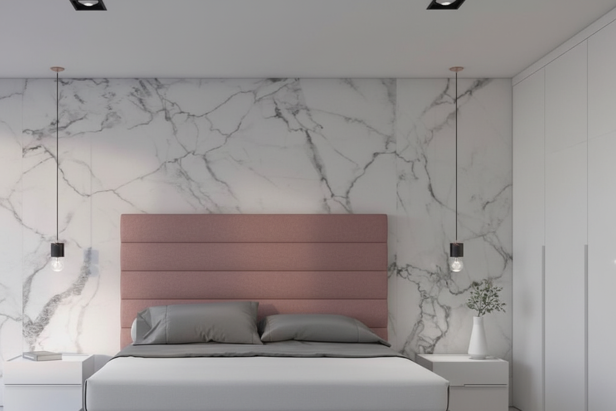 Blush Pink Horizona Headboard
