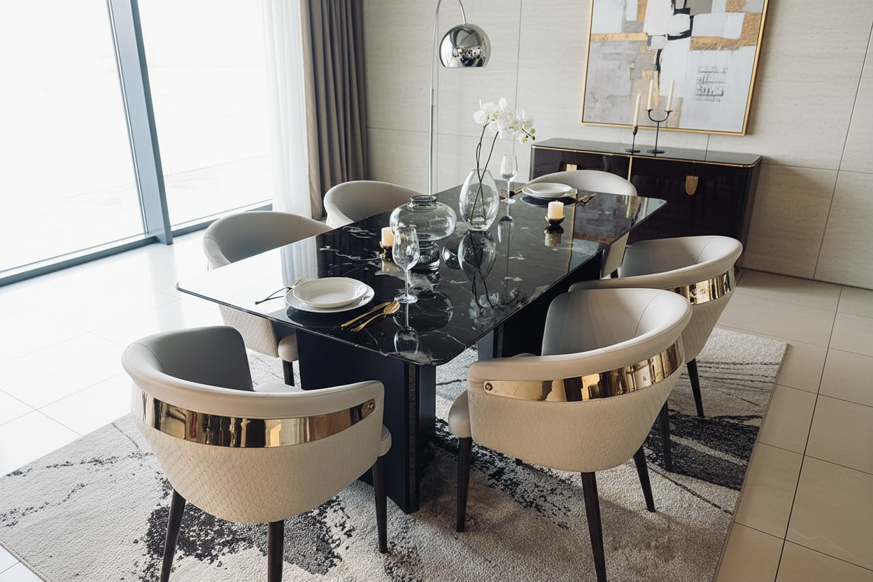 Boston Dining Table Lifestyle