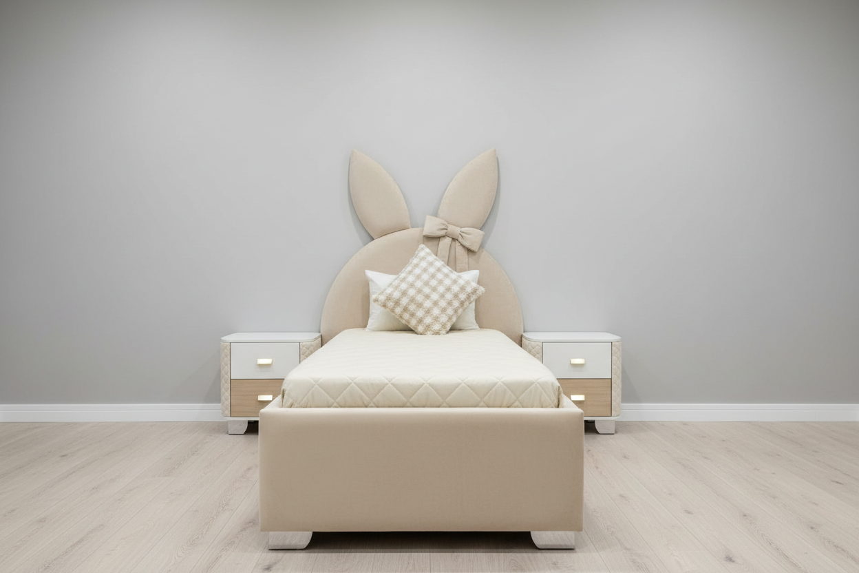 Bunny Bed - Cream Beige
