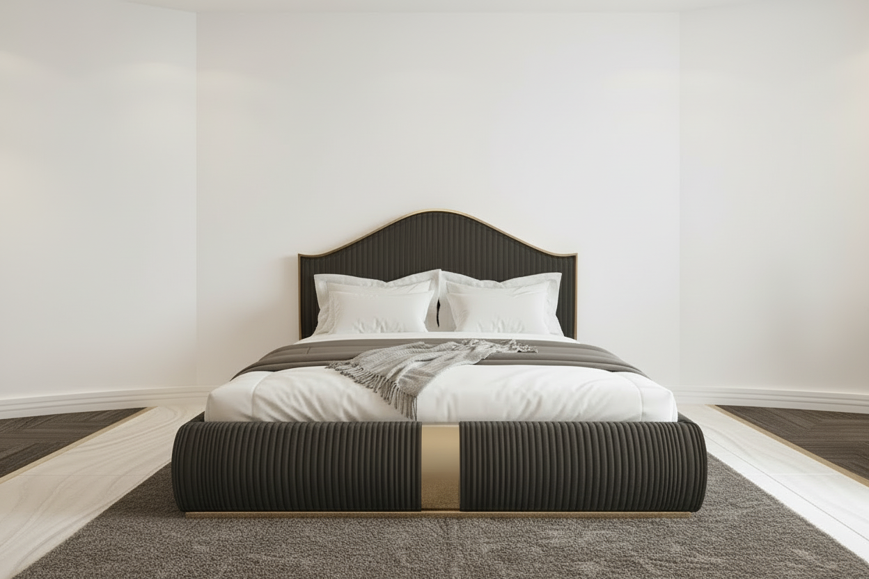 Charcoal Grey Antalya Bed