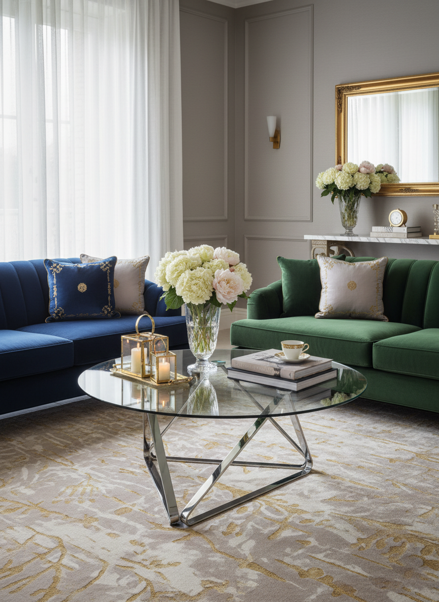 Classy luxurious lifestyle scene with Coffee table 14