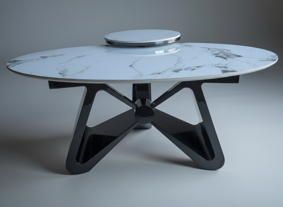 Coffee Table 3 - Leg Frame Detail