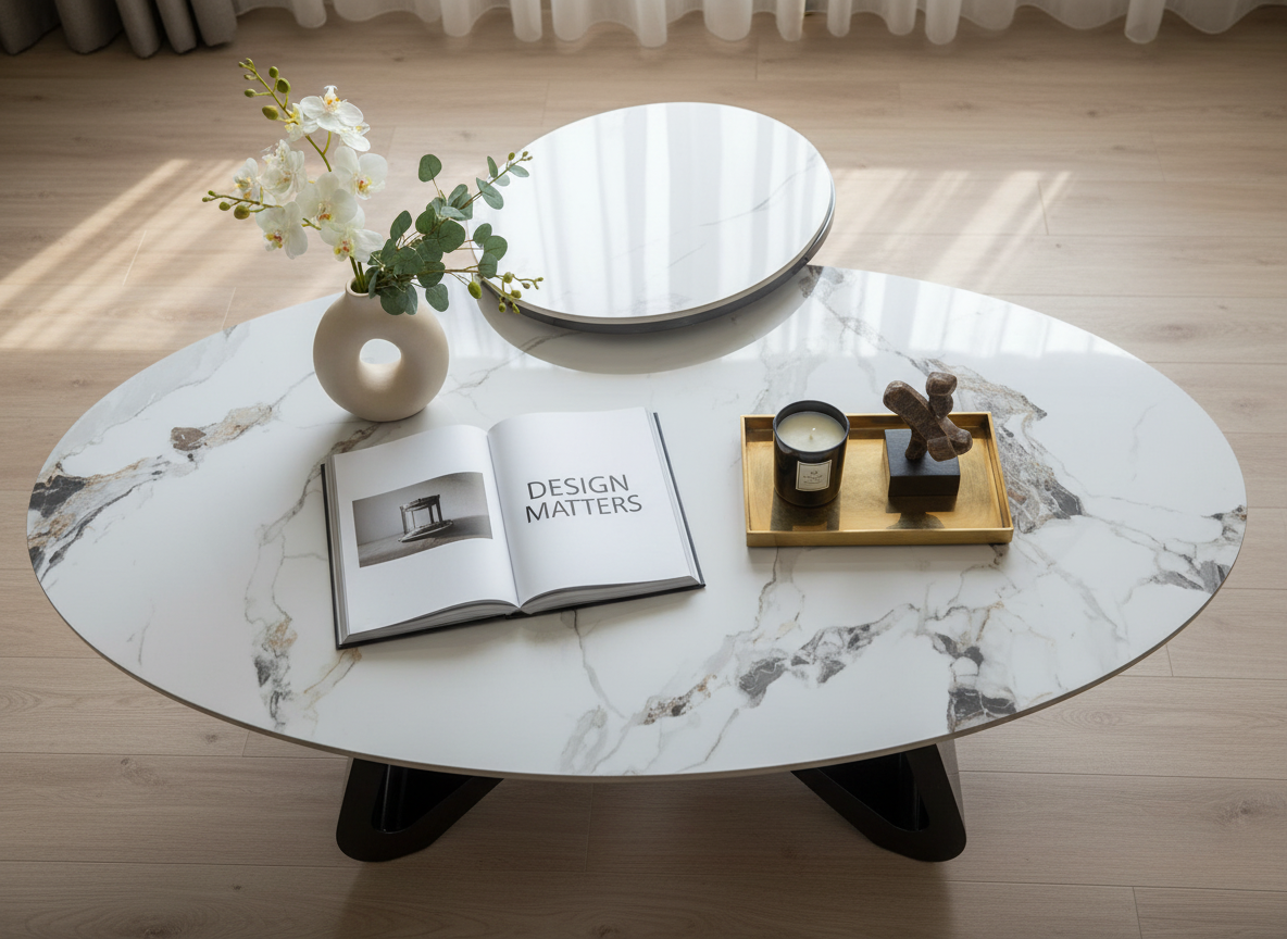 Coffee Table 3 - Luxurious Top View