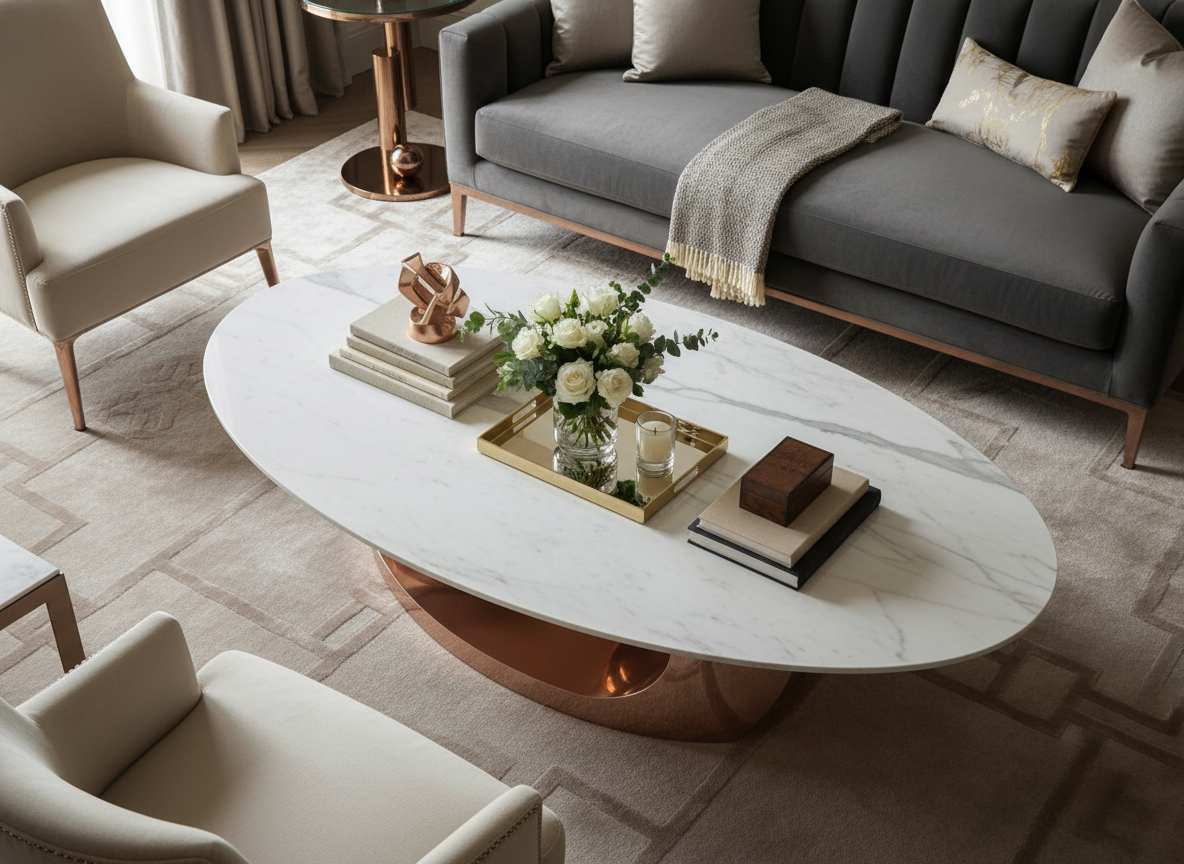 Coffee table 4 overhead angle