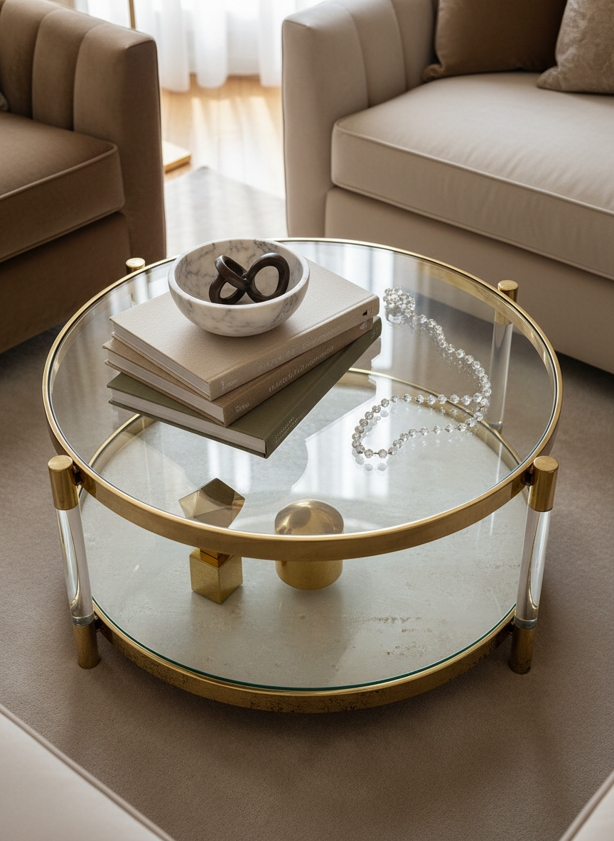 Coffee Table 5 - Top View Diagonal