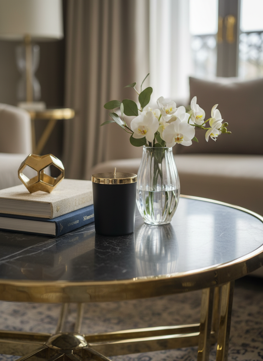 Coffee Table 9 close-up lifestyle image