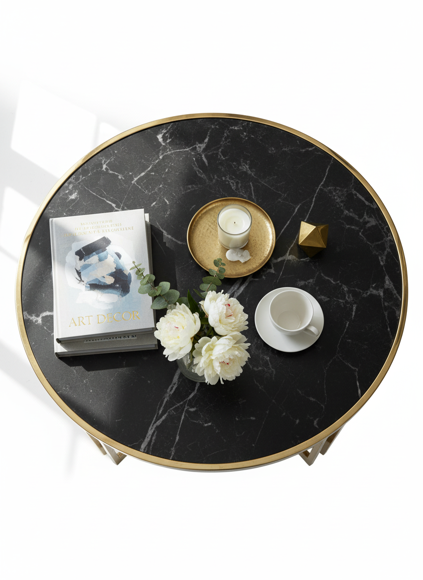 Coffee Table 9 top view lifestyle image