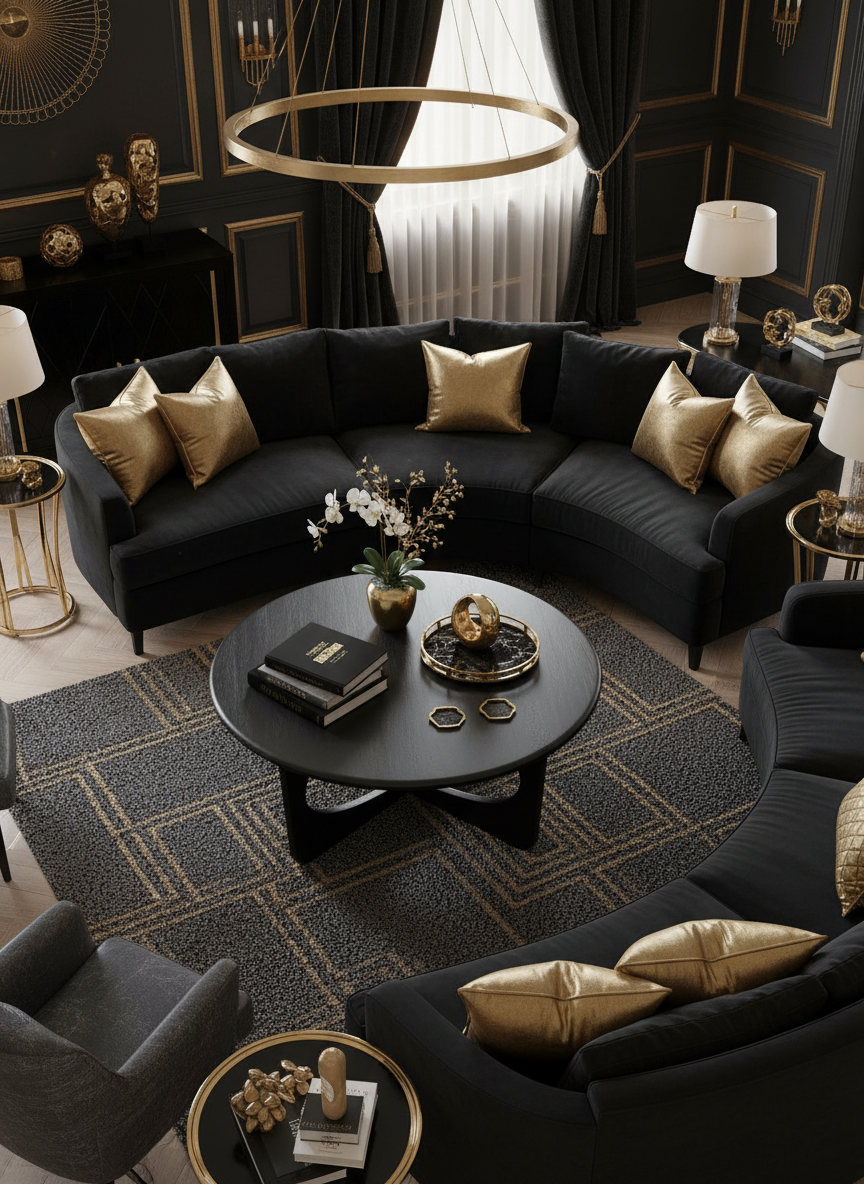 Coffee Table - Overhead View