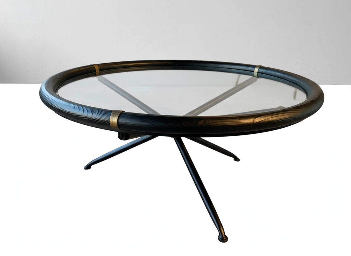 Darcy coffee table close-up angle