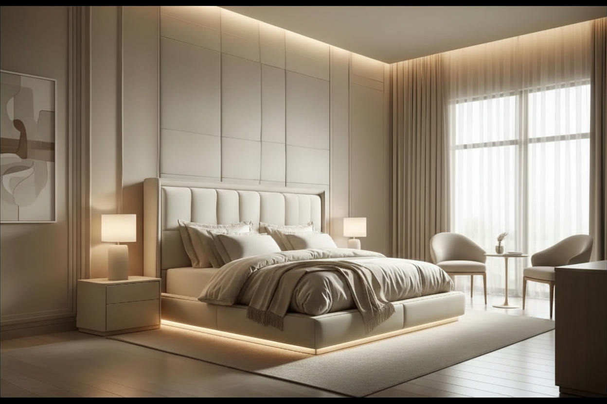 Derma Bed - Cream Beige