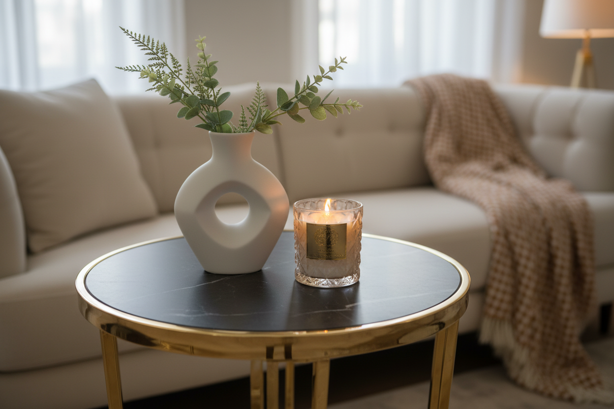 Dia side table - detail shot