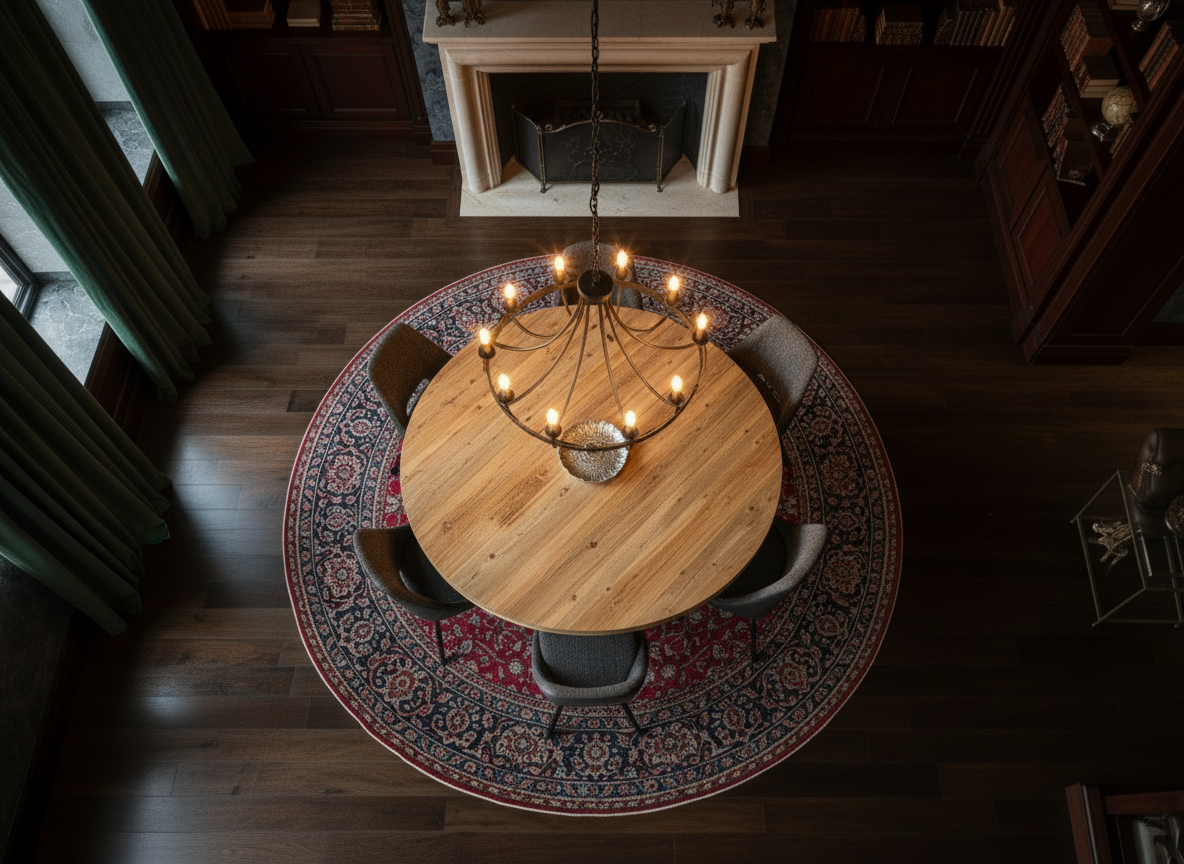 Dining Set - Overhead View