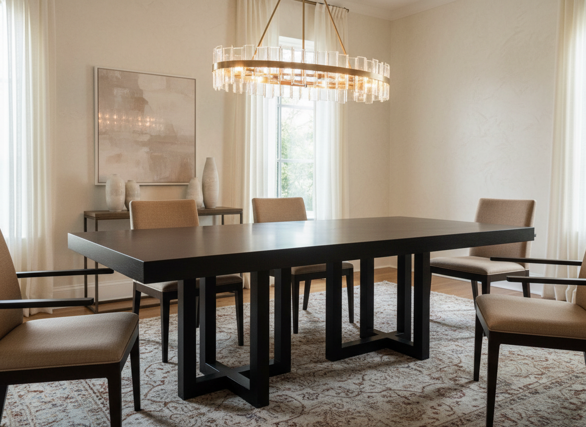 Dining Table 5 - Low Angle