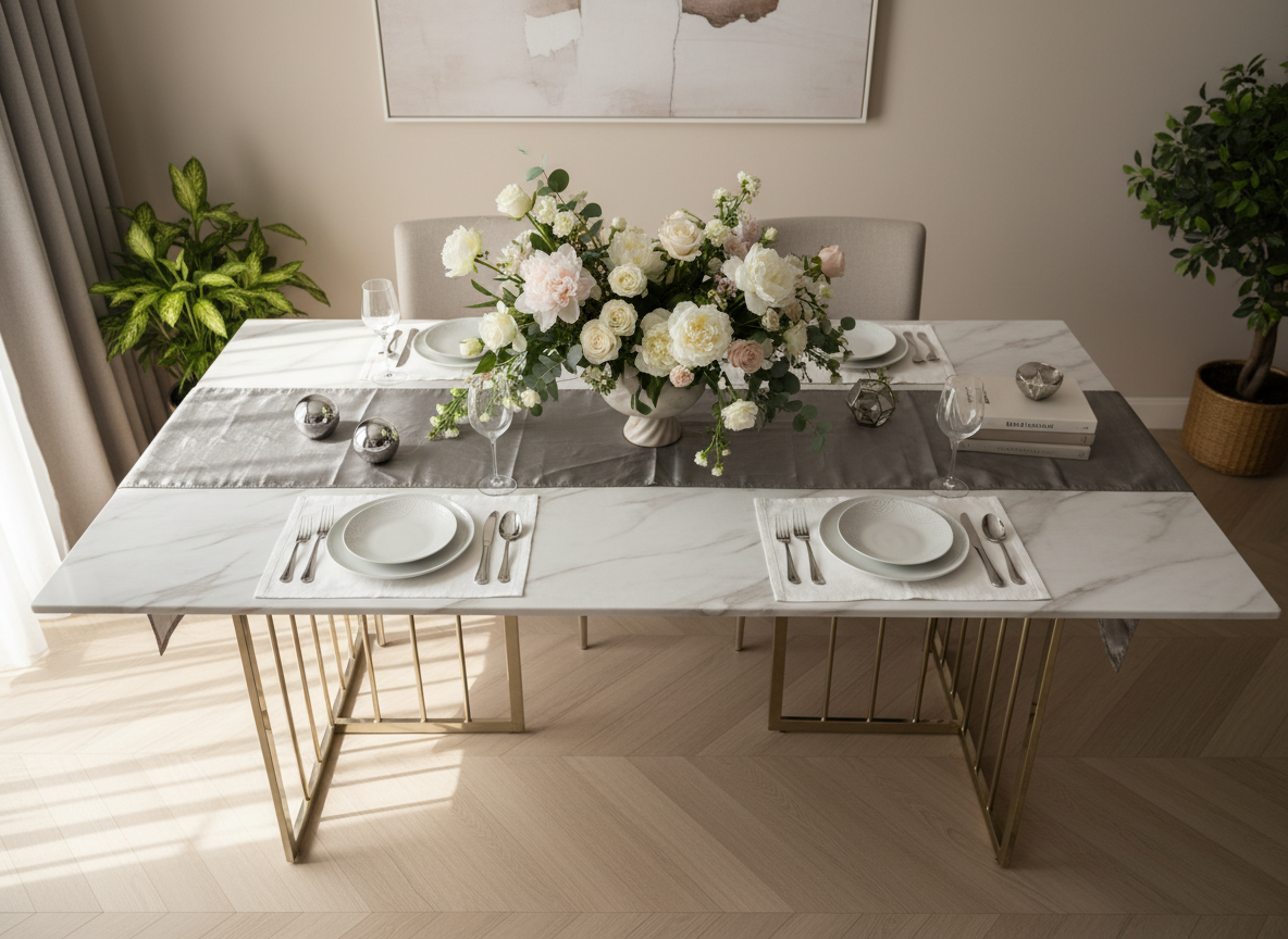 Dining Table - Overhead View