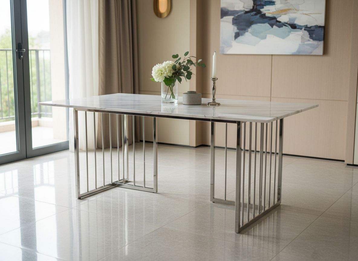 Dining Table - Side Angle