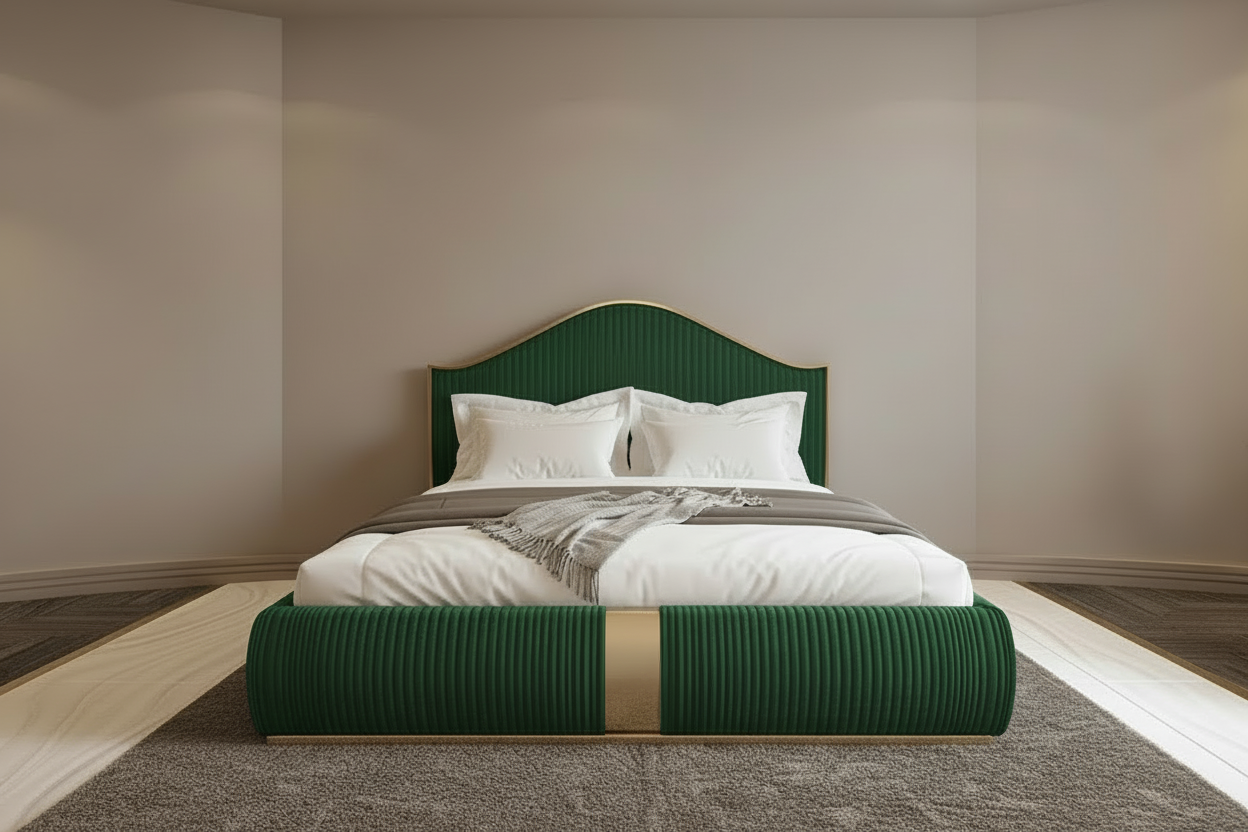 Emerald Green Antalya Bed