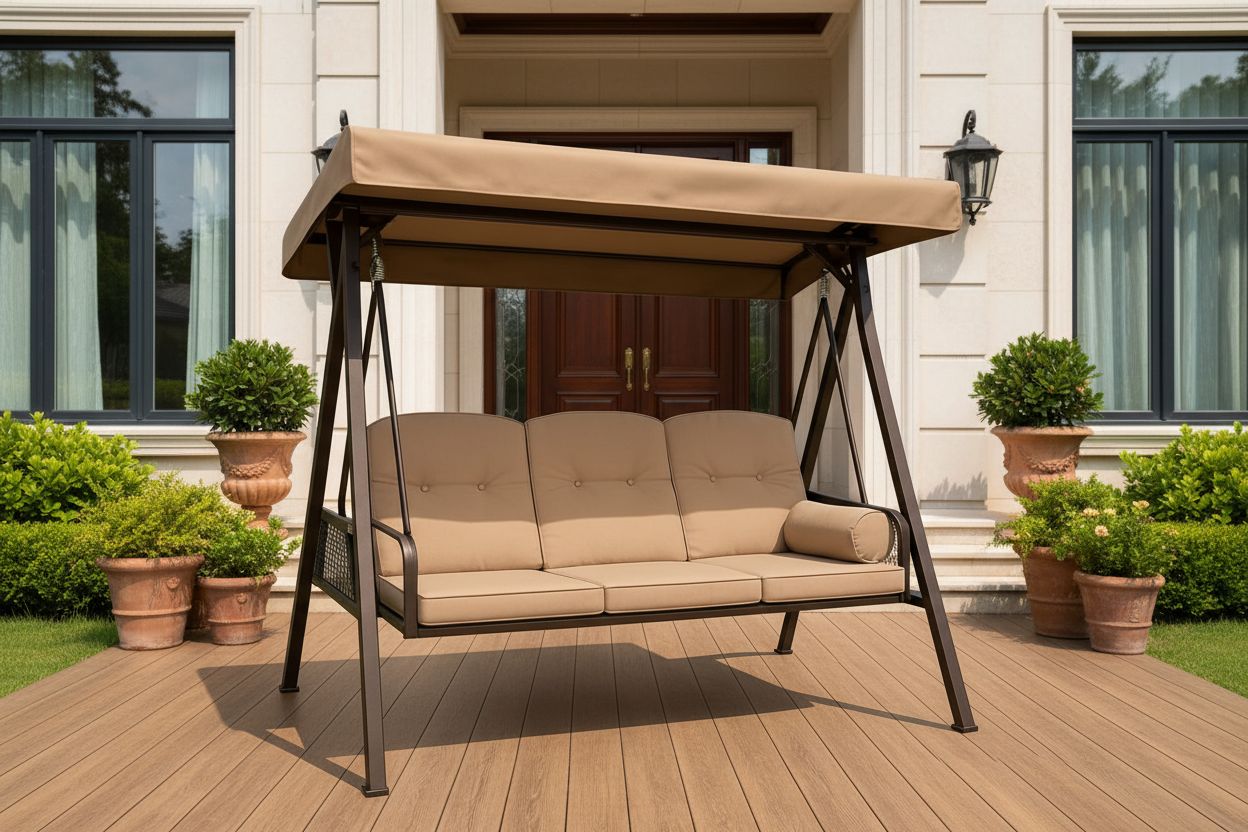 Front patio setting