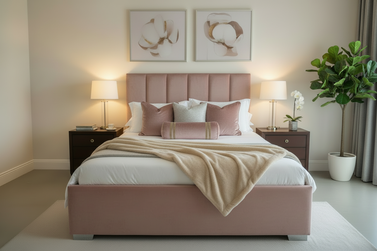 Galaxy Bed - Blush Pink