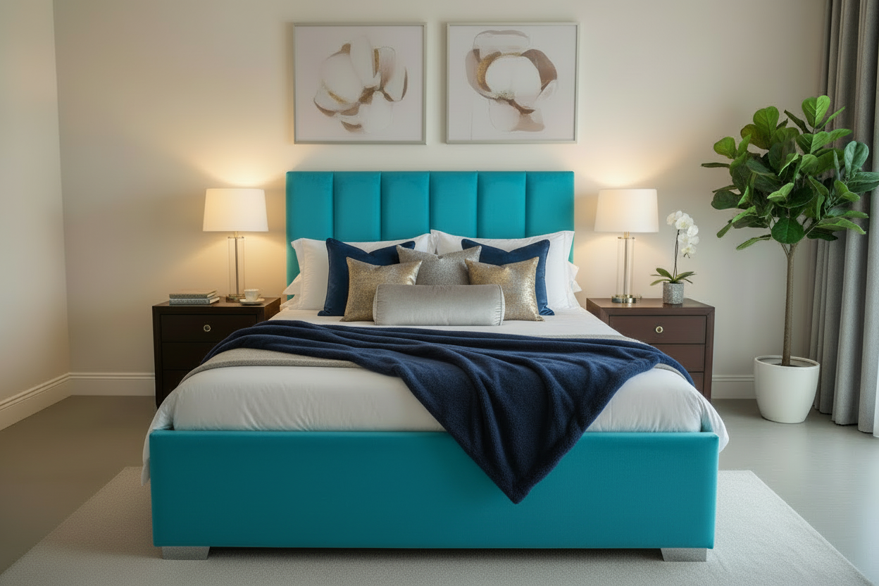Galaxy Bed - Turquoise