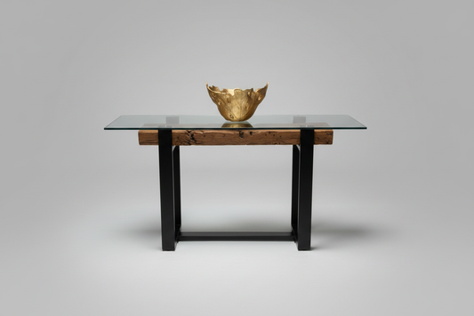 Glass Console — Professional Studio Shot