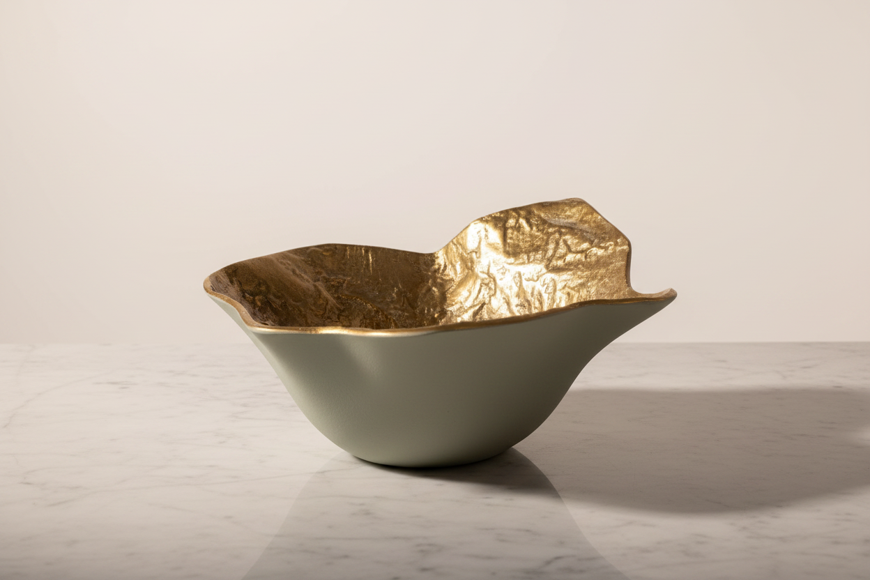 Gold Bowl Studio Shot