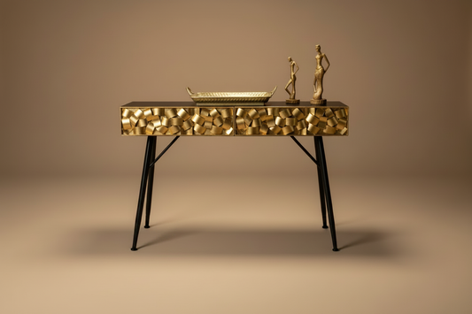 Gold Console — Black Leg Tips