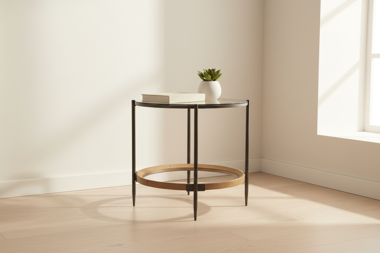 Hardly Side Table Side Angle