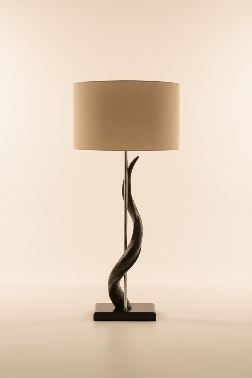 Horn Lamp Studio Shot