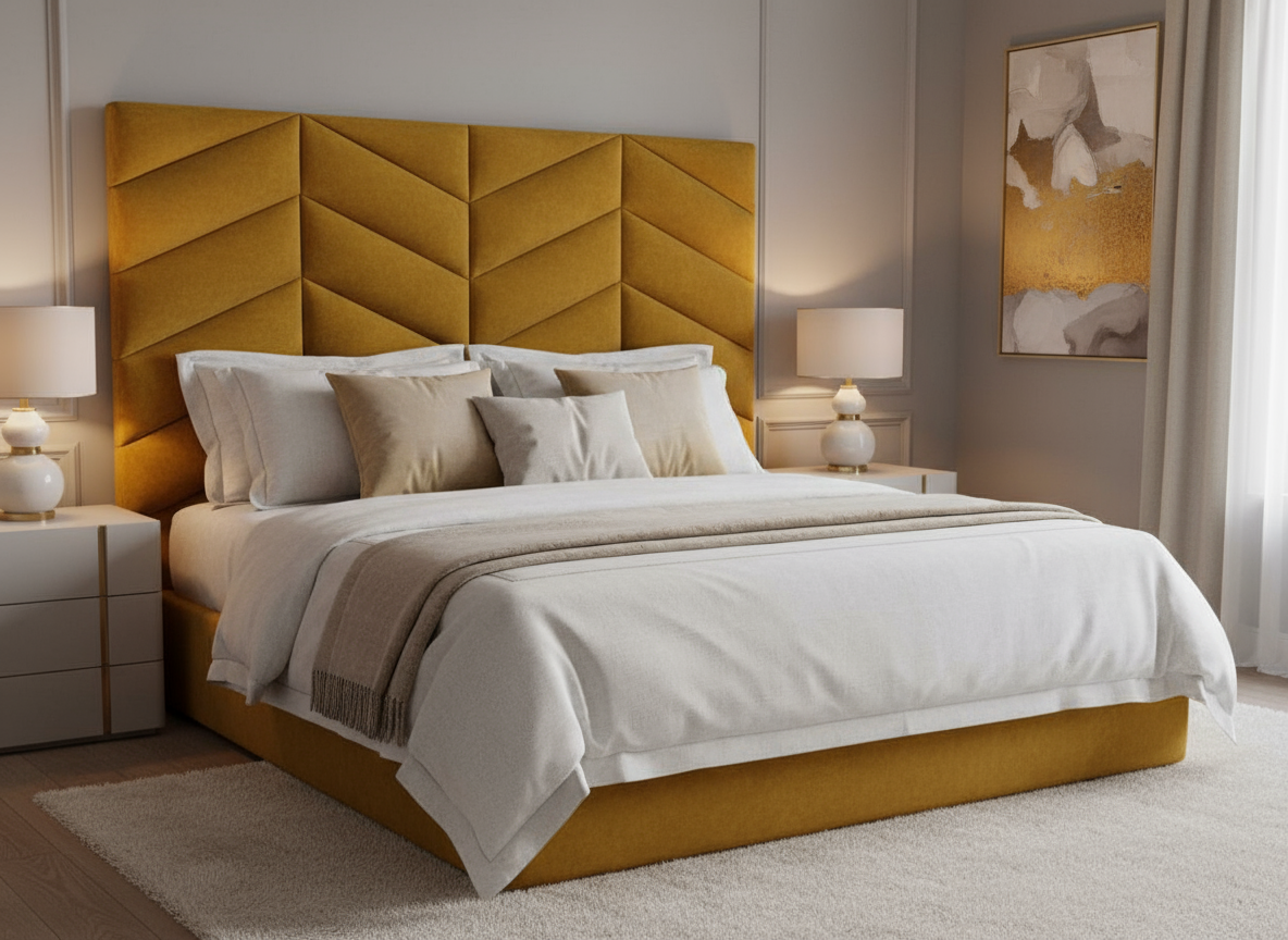 Violet Headboard- 900mm High