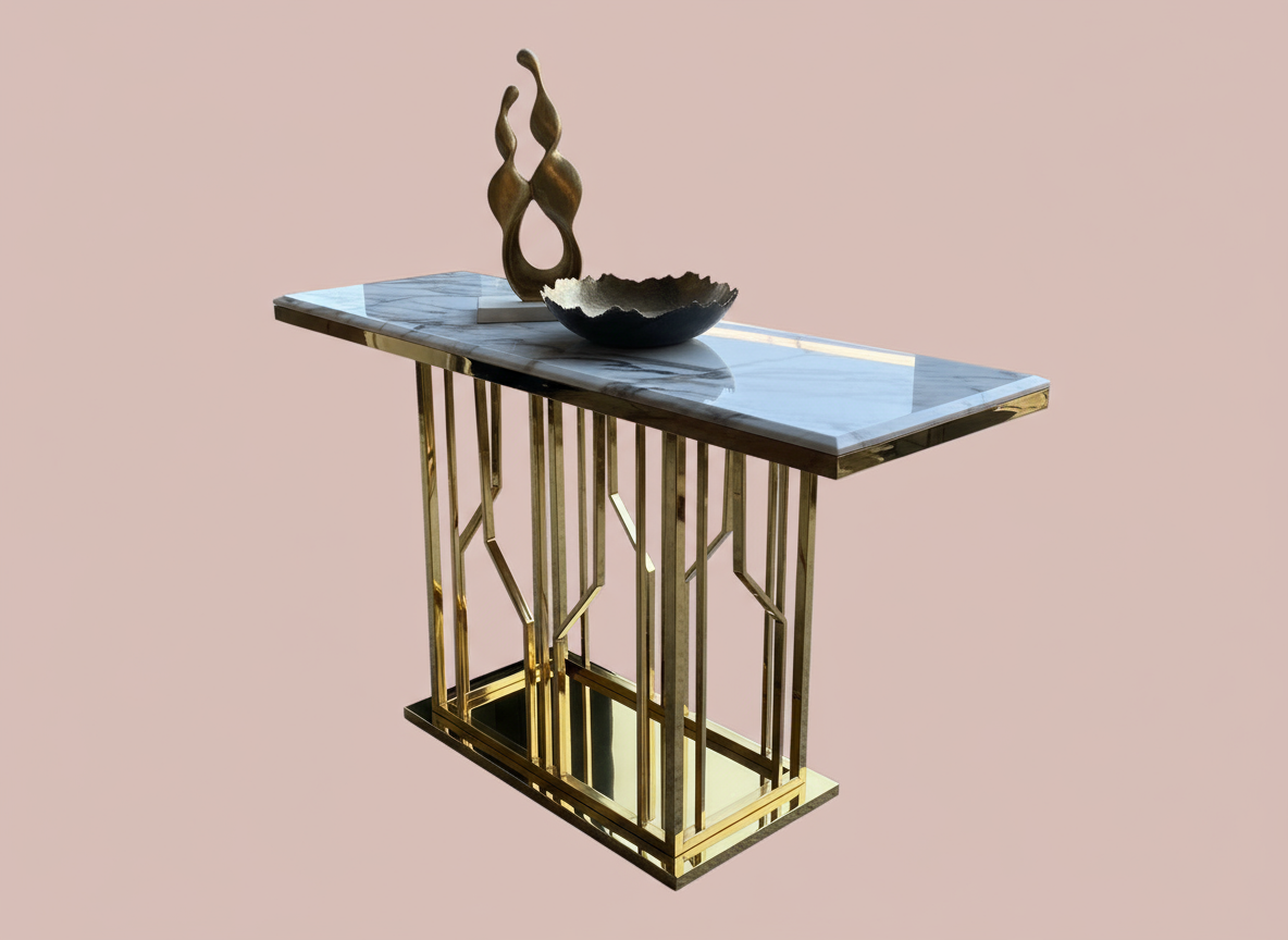 Chelsea Console Table - Metal Frame