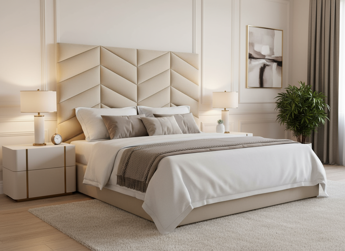 Violet Headboard- 900mm High