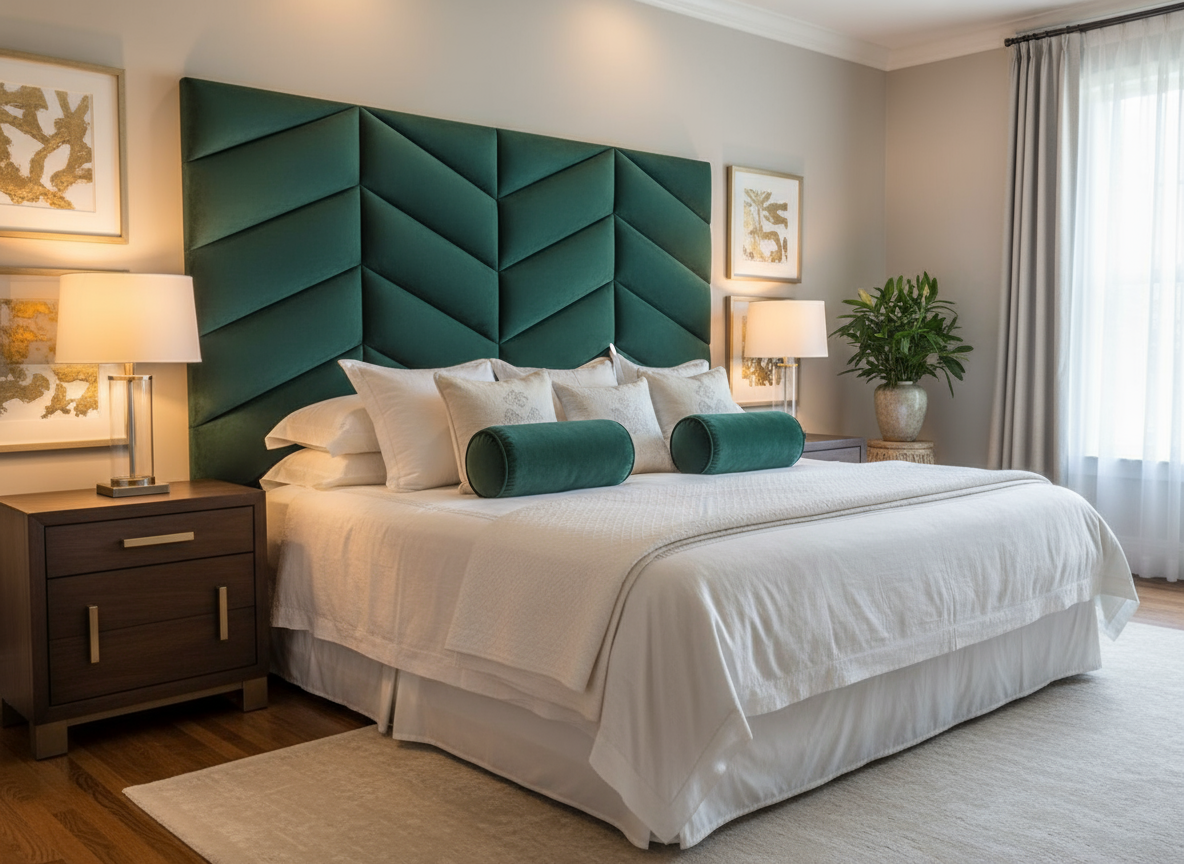 Violet Headboard- 900mm High
