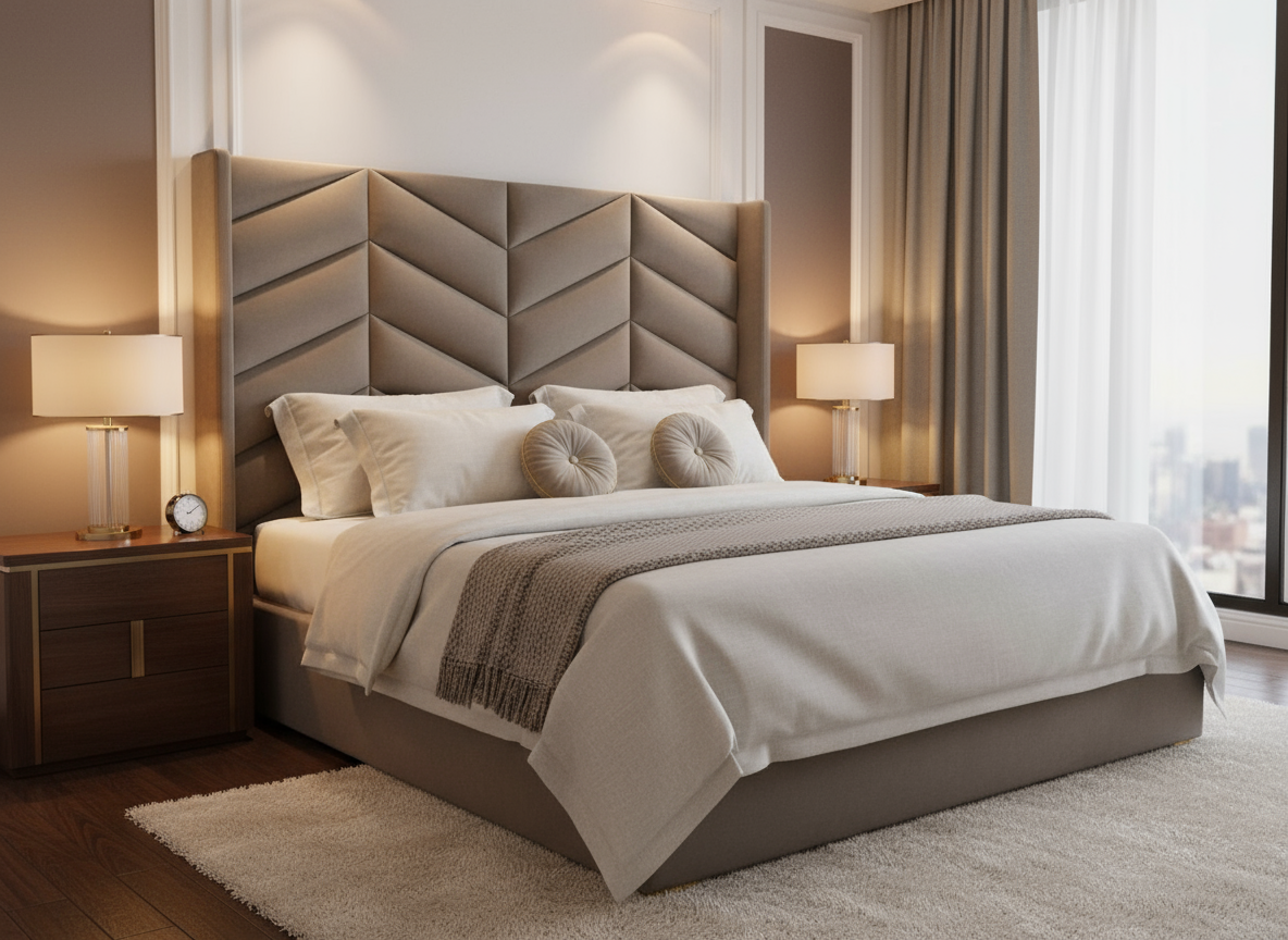 Violet Headboard- 900mm High